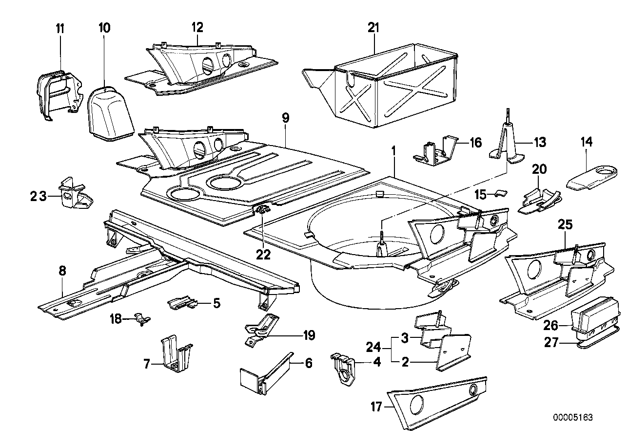 BMW 64-22-1-937-692 Gasket