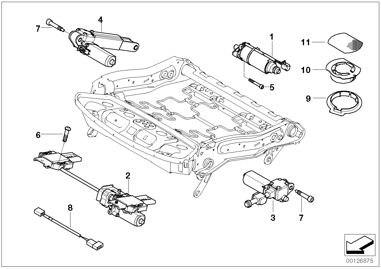 BMW 67-31-7-068-059 Screw