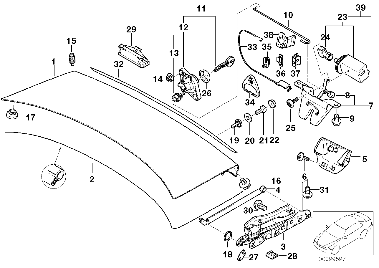 BMW 07-11-9-936-412 Washer