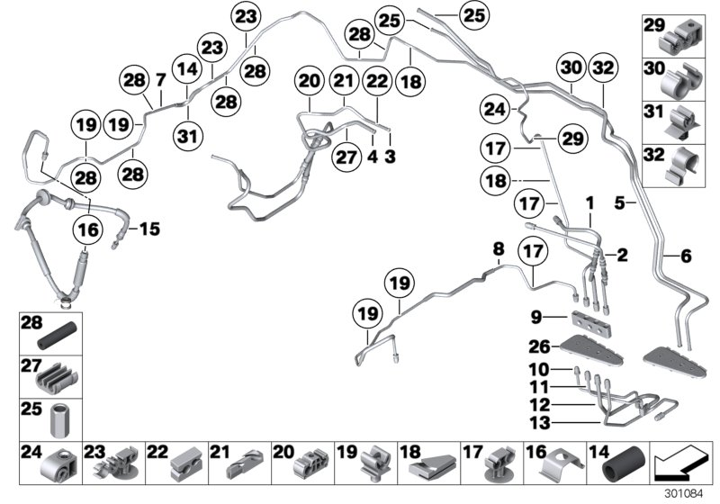 BMW 34-32-6-868-935 CONNECTION PIECE