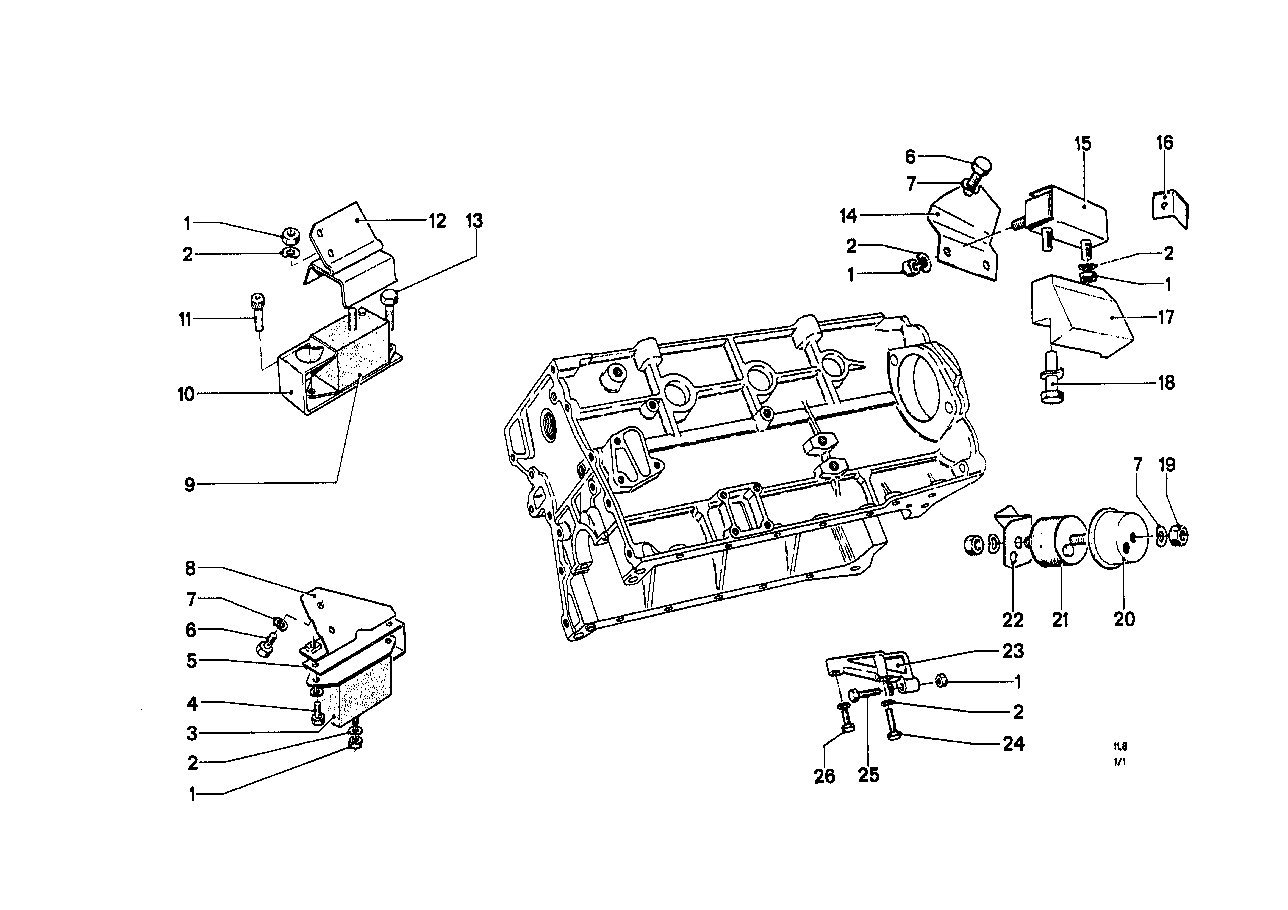 BMW 07-11-9-904-252 Hex Bolt