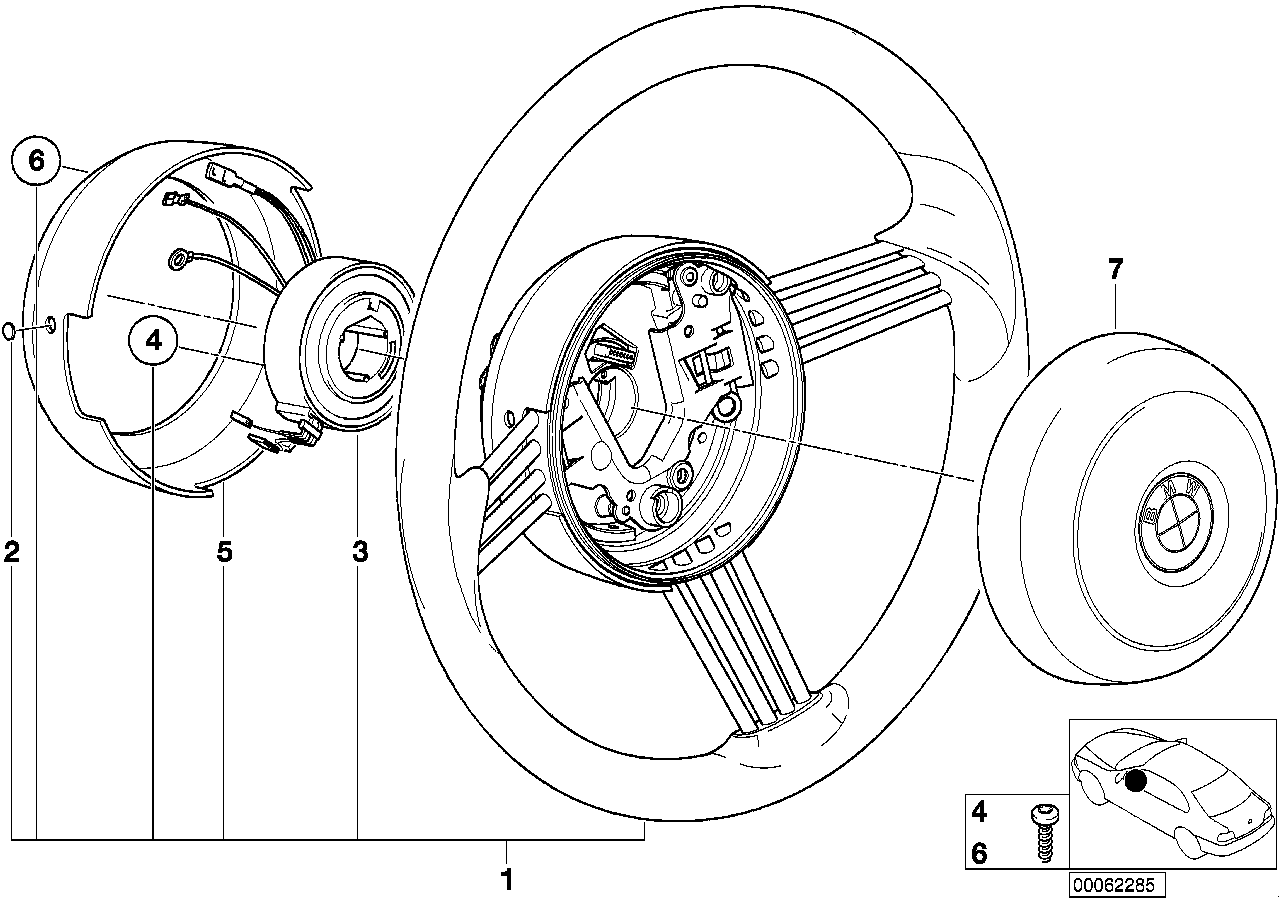 BMW 32-30-6-753-535 Screw
