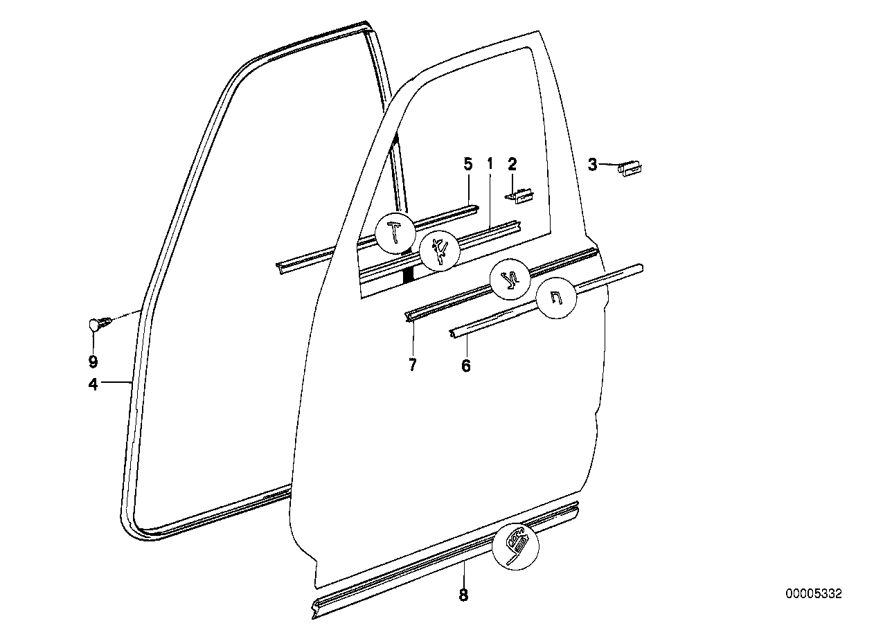 BMW 51-21-1-908-406 Clamp
