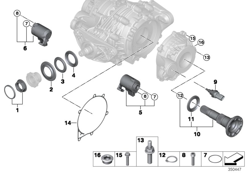 BMW 33-10-7-591-469 Lock Ring