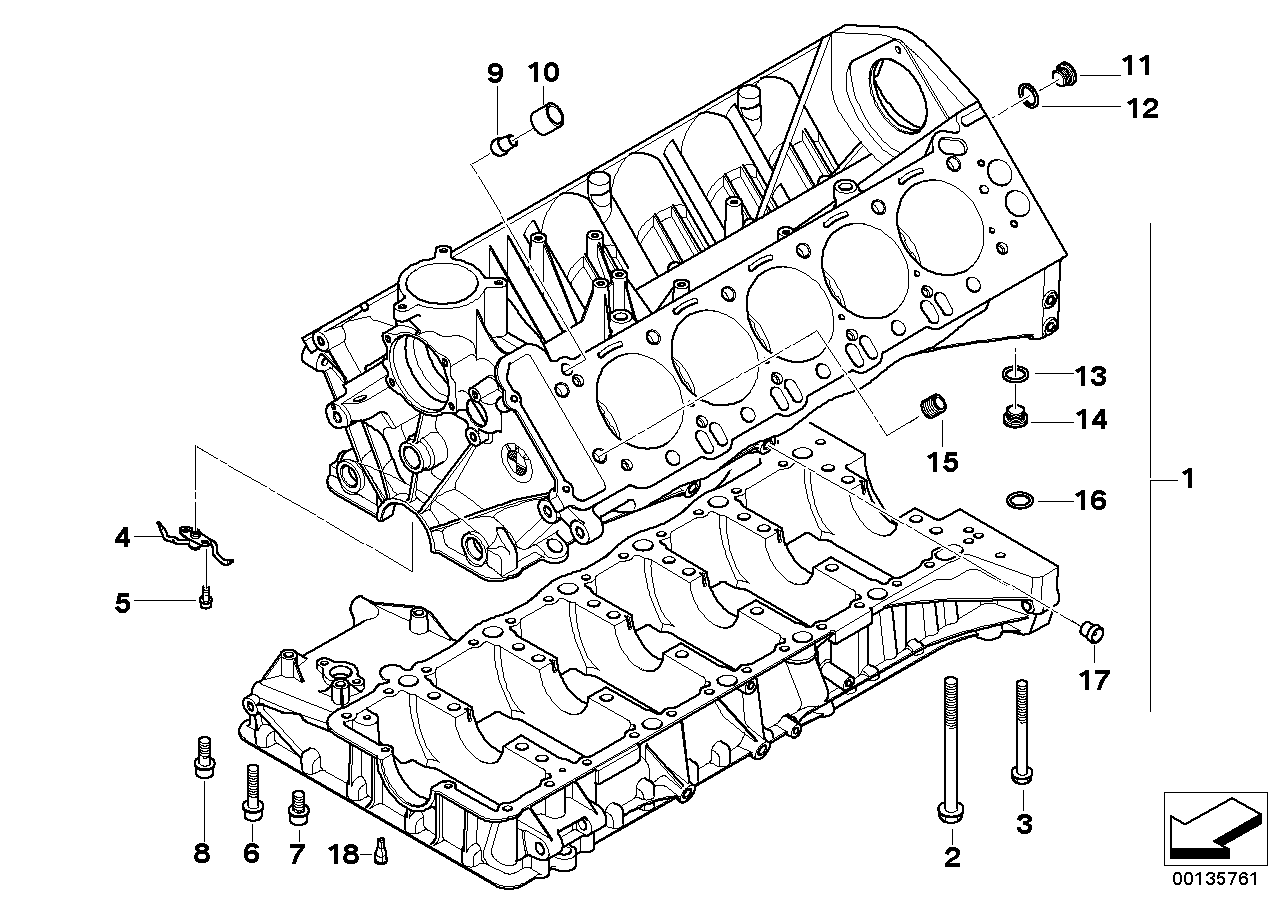BMW 11-12-7-519-566 Screw Plug
