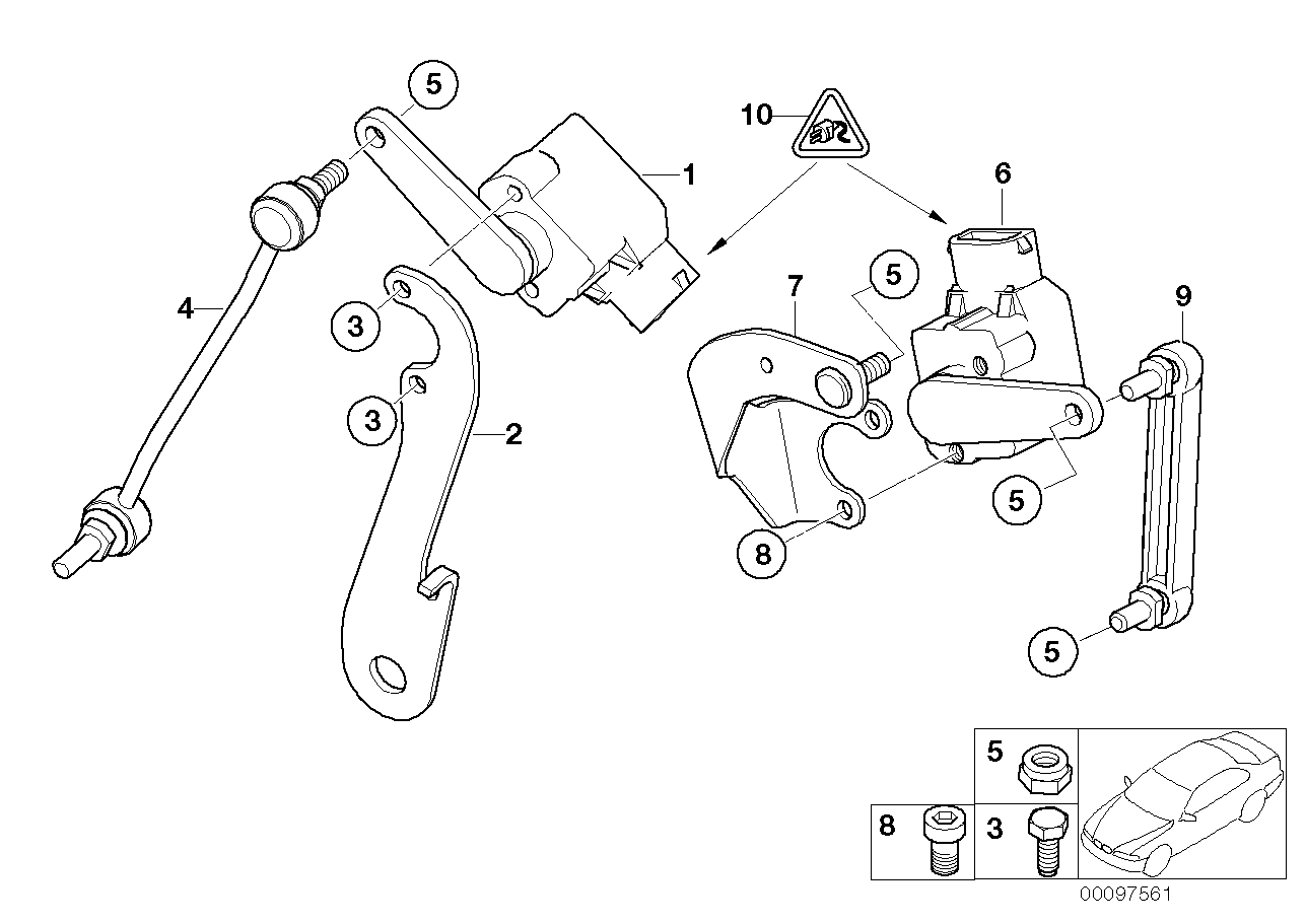 BMW 07-11-9-904-359 Hex Bolt