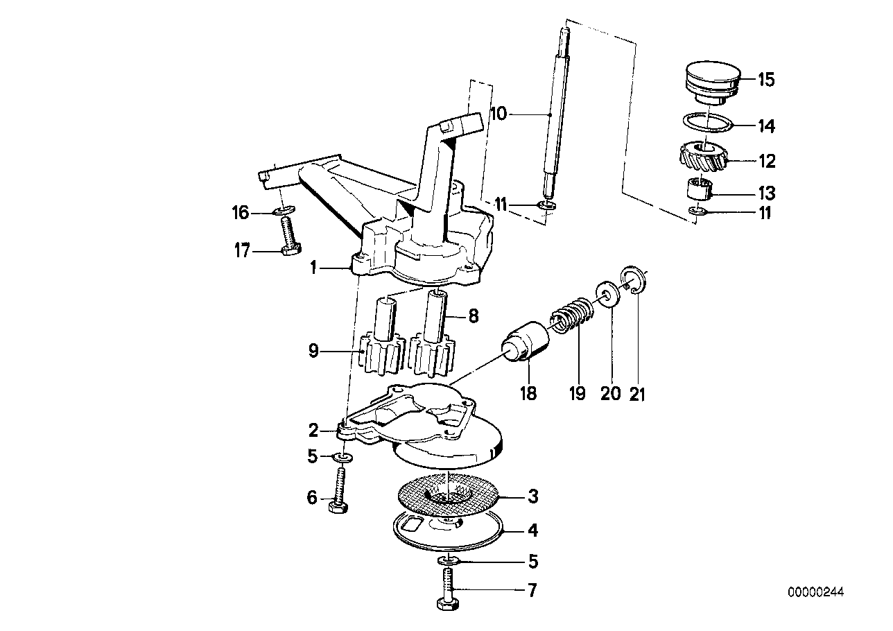 BMW 07-11-9-934-640 Lock Ring
