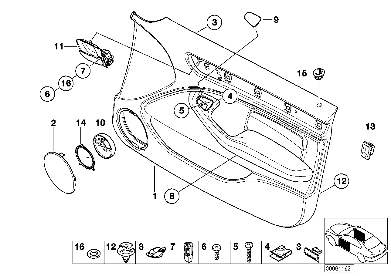 BMW 51-41-8-238-371 Expanding Nut