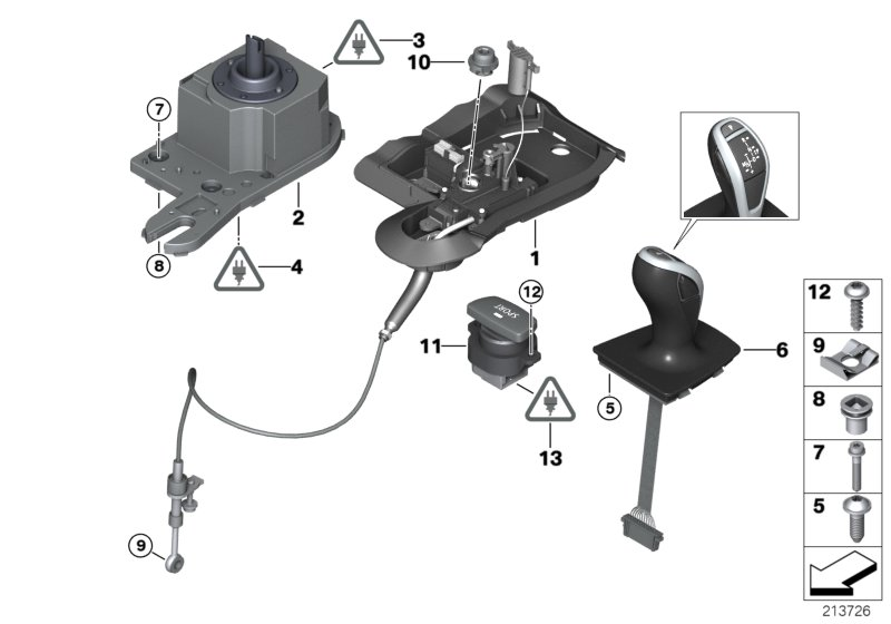 BMW 28-50-7-593-512 Cap, Emergency Release