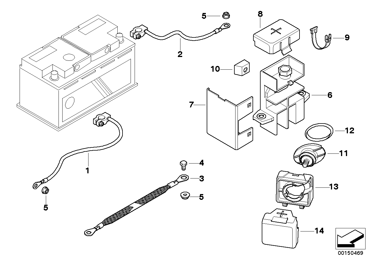 BMW 61-13-8-371-012 Gasket