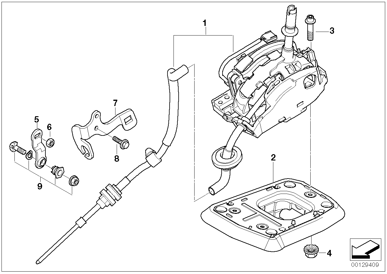 BMW 24-50-3-417-145 Support Bracket