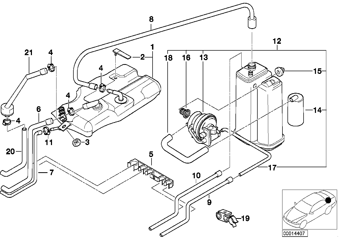 BMW 16-13-1-184-242 Float Valve