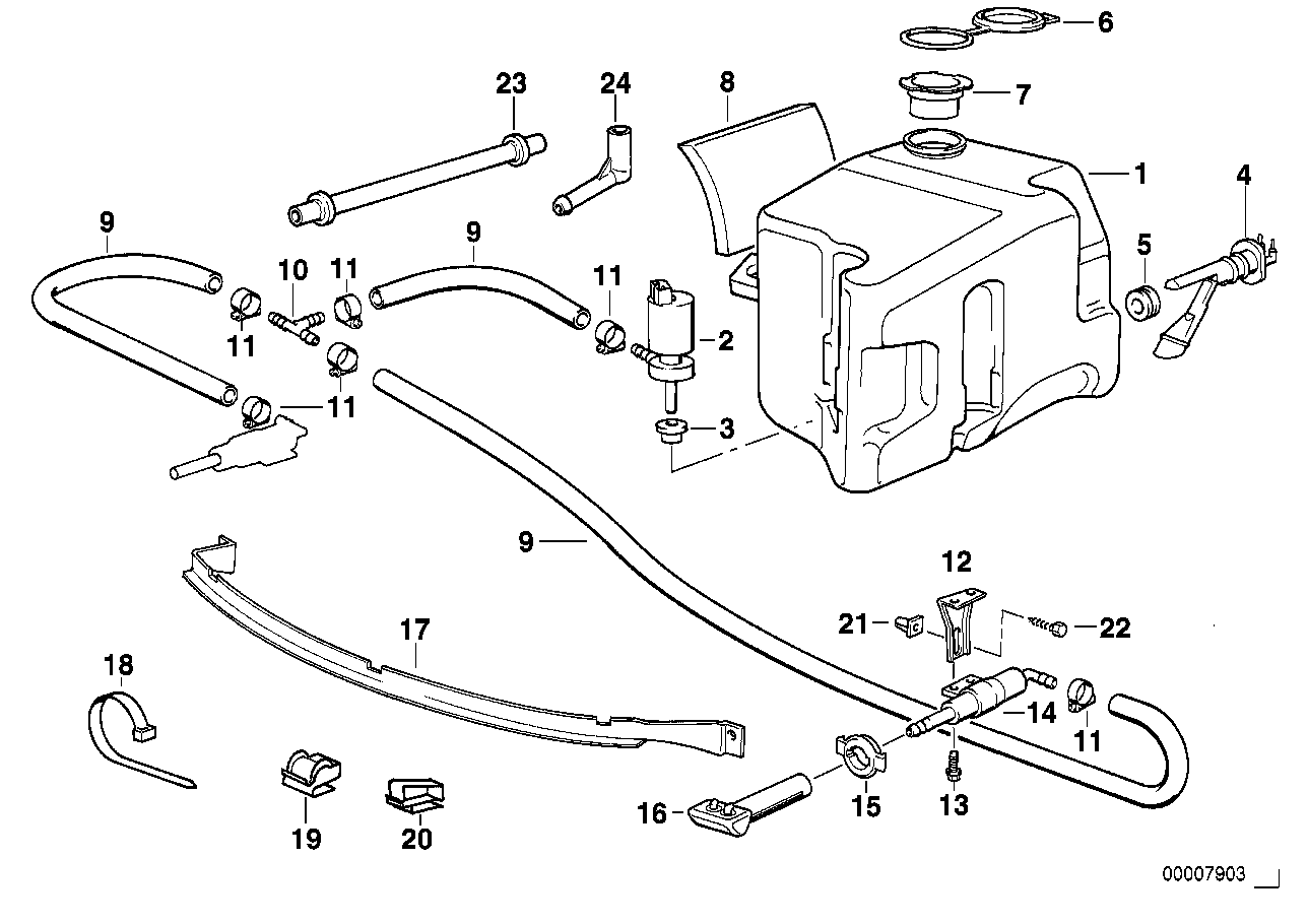 BMW 61-67-8-353-211 Bush Left