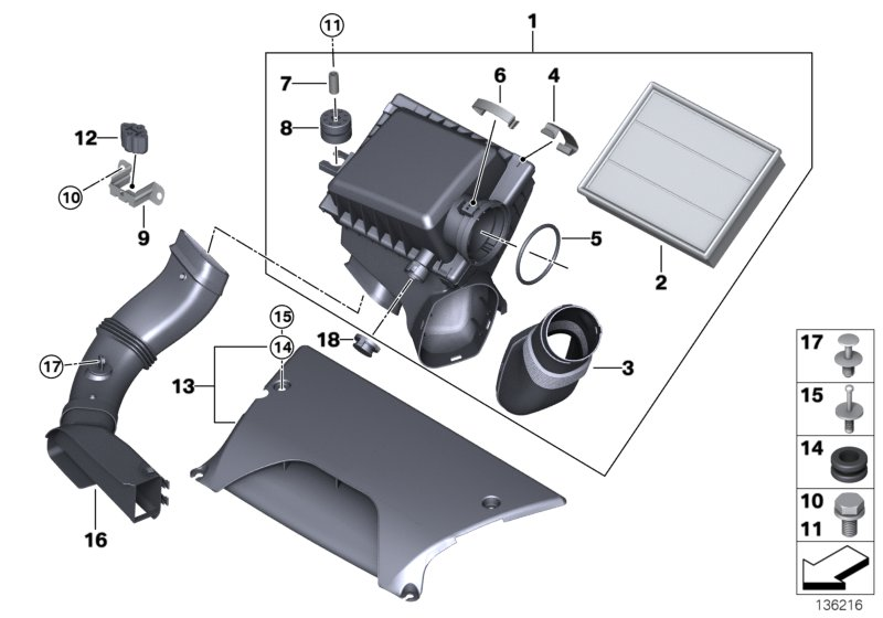 BMW 11-72-7-505-703 Cap