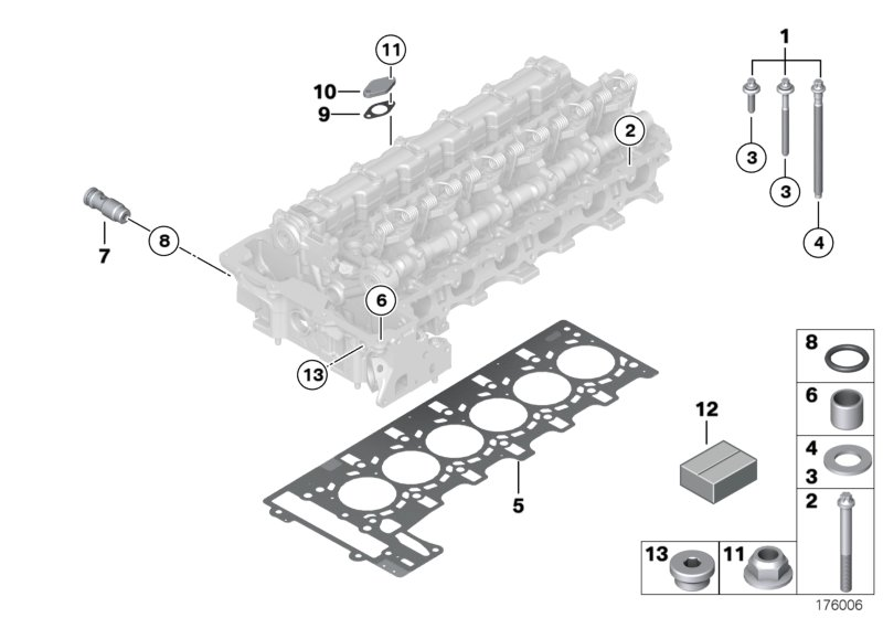 BMW 11-12-7-529-404 Dowel