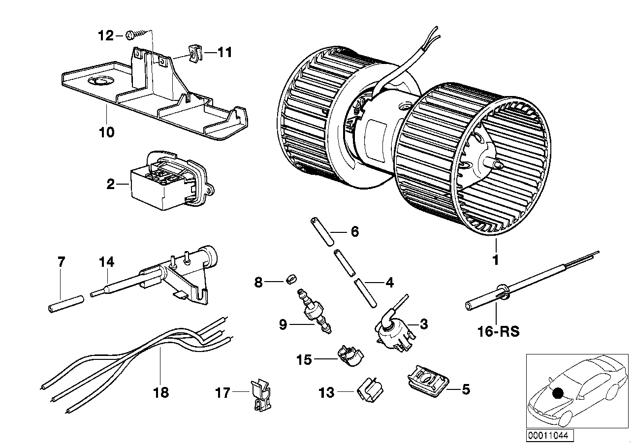 BMW 64-11-1-384-459 Fuel Flow Reducer