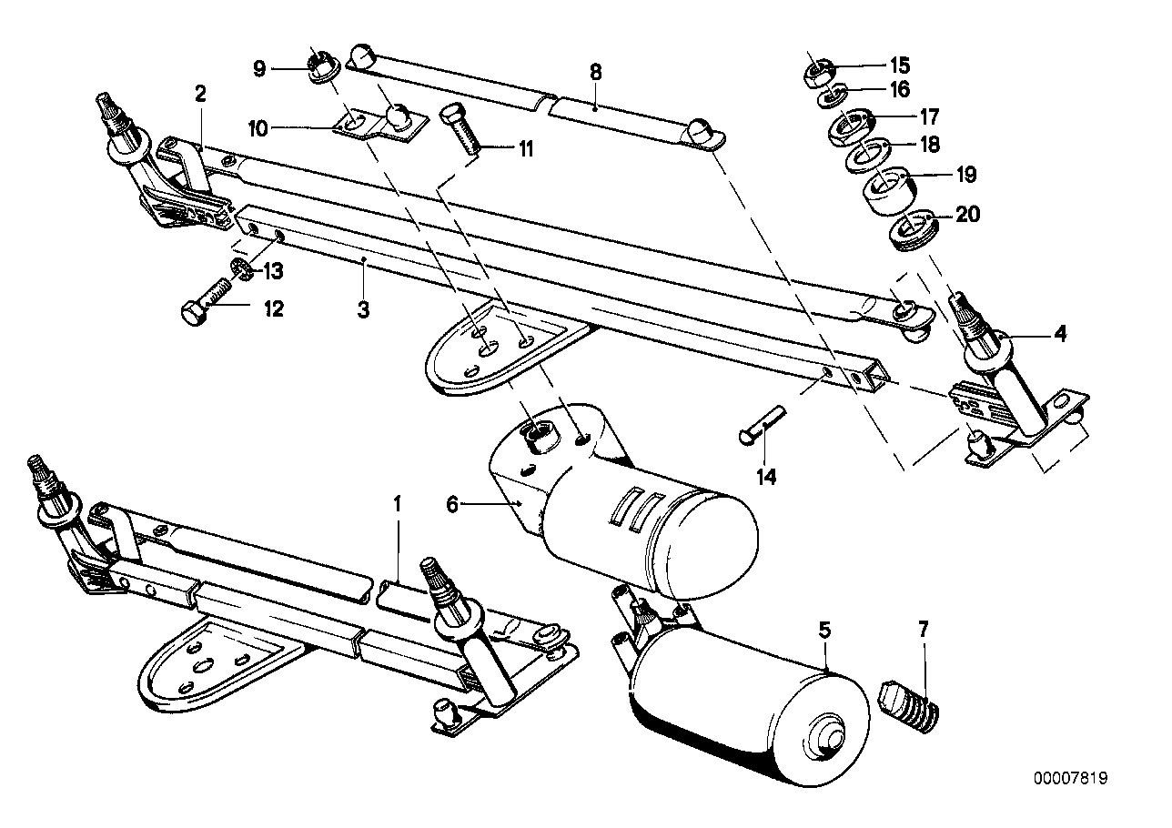 BMW 61-61-1-356-475 Drive Rod