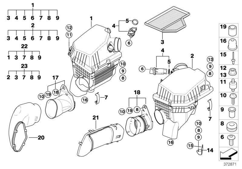 BMW 07-12-9-948-780 Blind Rivet
