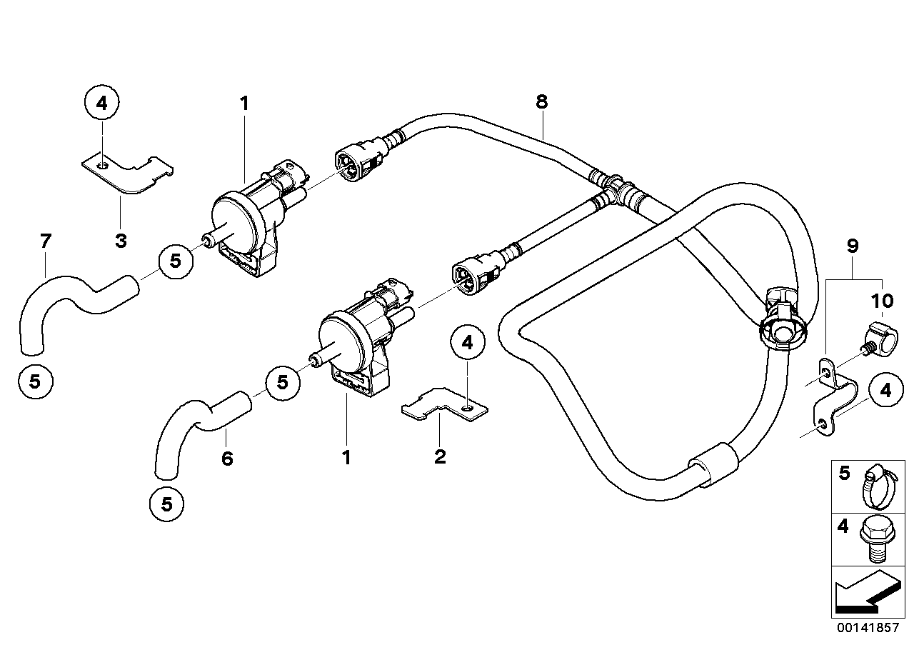 BMW 13-90-7-835-915 Pipe