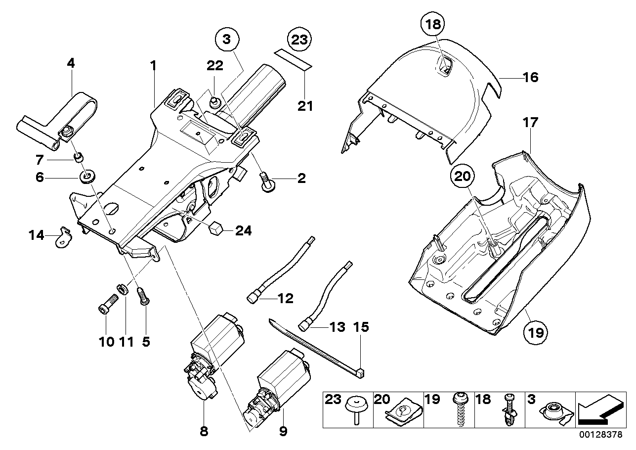 BMW 07-14-7-119-497 Fillister Head Self-Tapping Screw