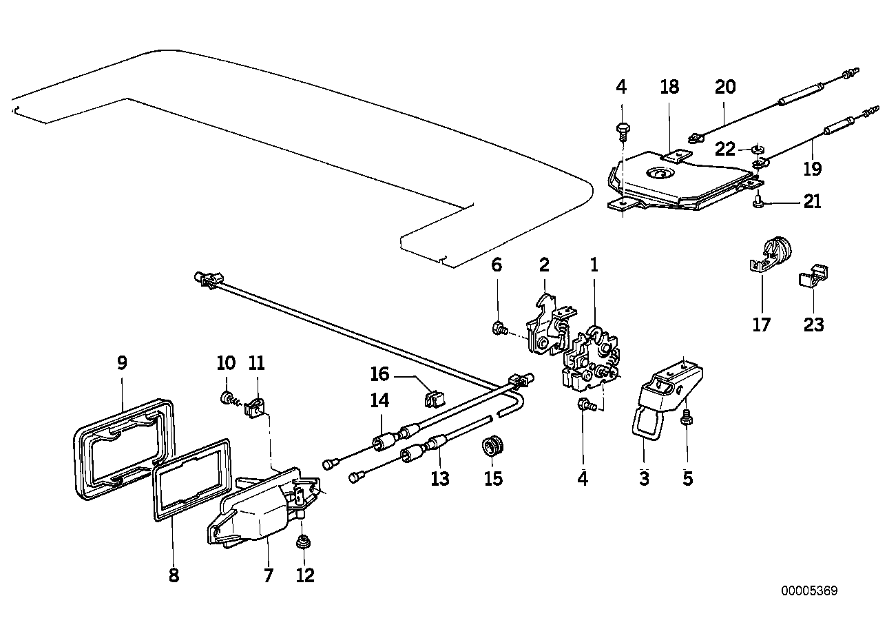 BMW 51-25-1-932-352 Pin