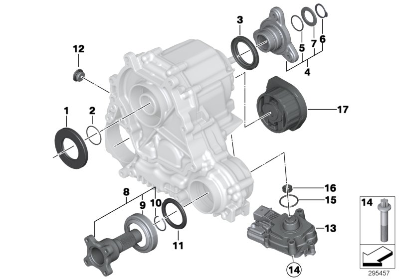 BMW 27-10-7-645-468 Output Flange Set