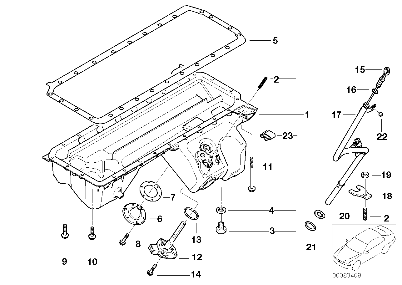BMW 11-13-7-832-020 Cover