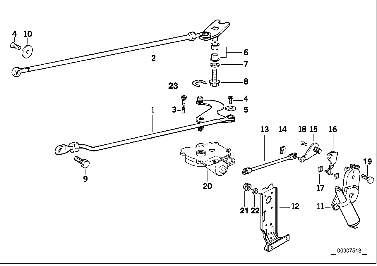 BMW 07-12-9-934-329 Circlip