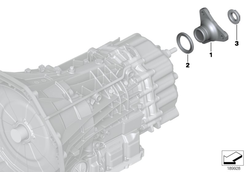BMW 28-20-7-842-387 Output Flange