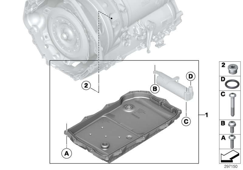 BMW 24-34-7-544-931 Repair Kit, O-Ring, Oil Volume Reservoir