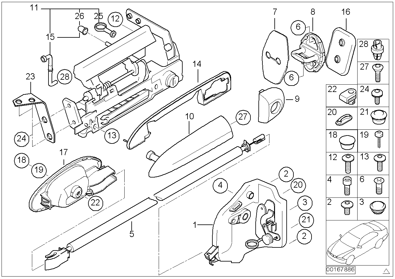 BMW 51-21-7-018-930 Torx Bolt