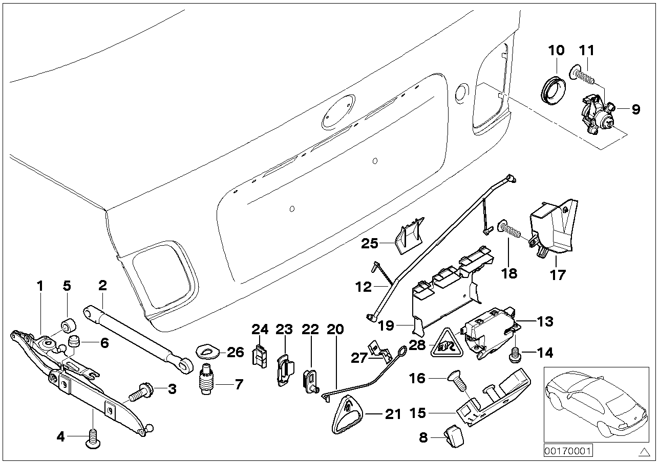 BMW 51-24-7-126-428 Washer