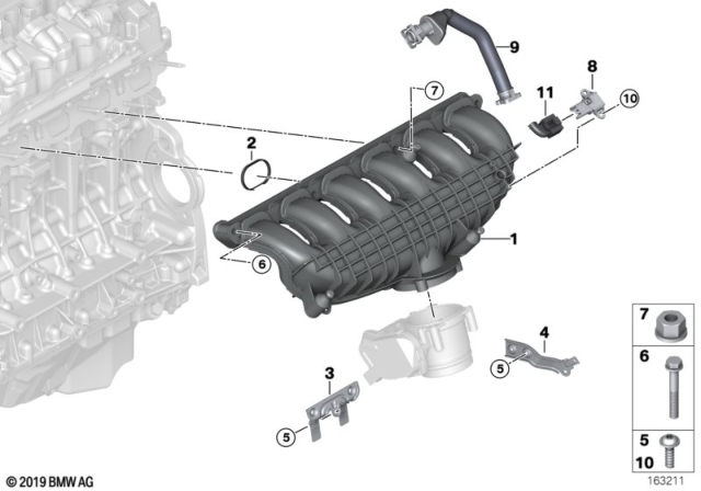 2010 BMW Z4  Bracket, Cable Harness Diagram for 11617560184