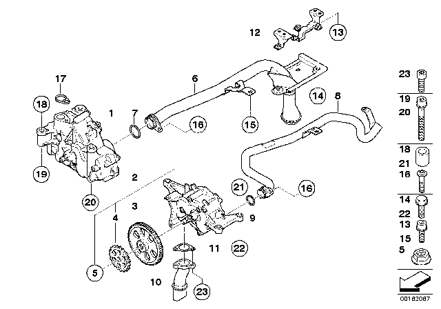 2009 BMW M3  Isa Screw With Washer Diagram for 07129905602