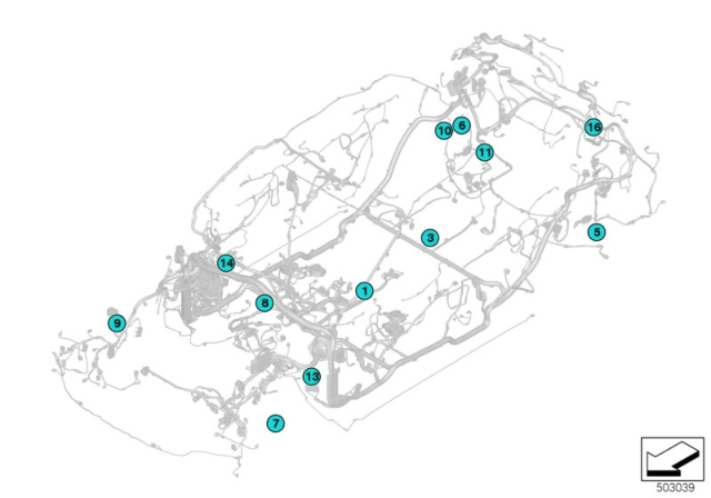 2018 BMW X2  Plug Connection Female Lsk8 Diagram for 12521436648