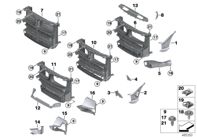 2018 BMW X5 Hex Bolt Diagram for 07119905577