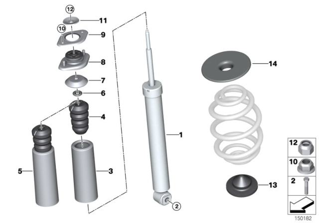 2007 BMW Z4  Guide Support Diagram for 33506777037