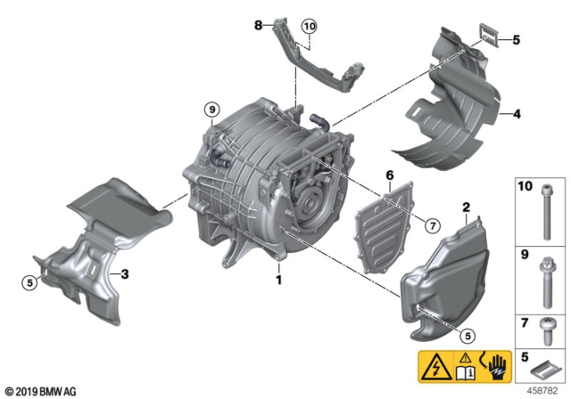 2018 BMW i3s Hexalobular Socket Screw Diagram for 07119908425