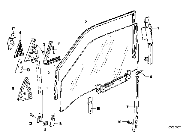 1980 BMW 733i  Washer Diagram for 51341823677