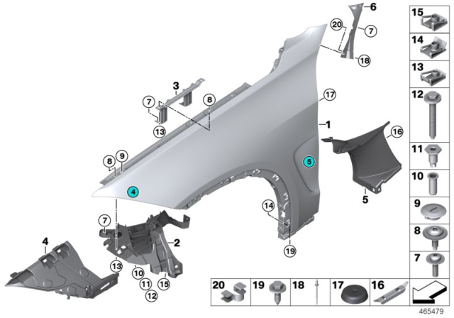 2014 BMW X5  Hex Bolt Diagram for 07146989591