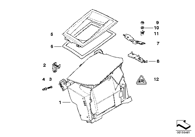 2006 BMW M6  Reinforcement Plate, Exterior Diagram for 62306936223