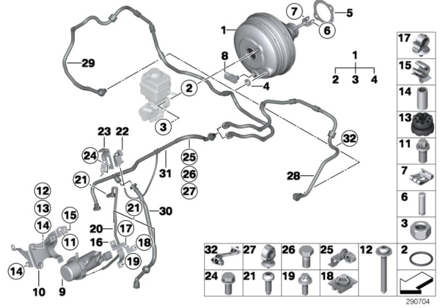 2013 BMW ActiveHybrid 7  Torx Screw With Collar Diagram for 33526764406