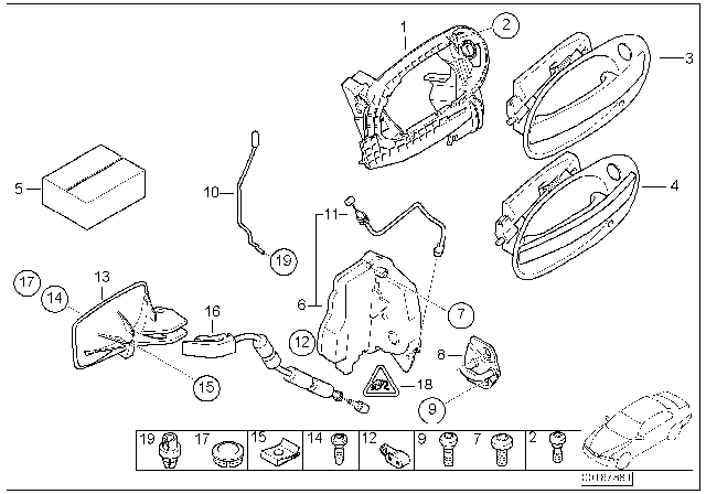 2005 BMW 760Li  Body Nut Diagram for 07146979392