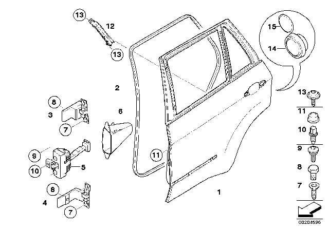 2010 BMW X5 Reflector Diagram for 63316910760