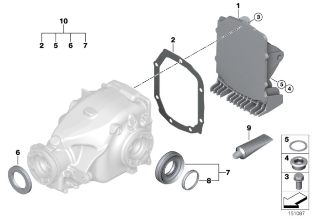 2006 BMW Z4  Hex Bolt With Washer Diagram for 07119904249