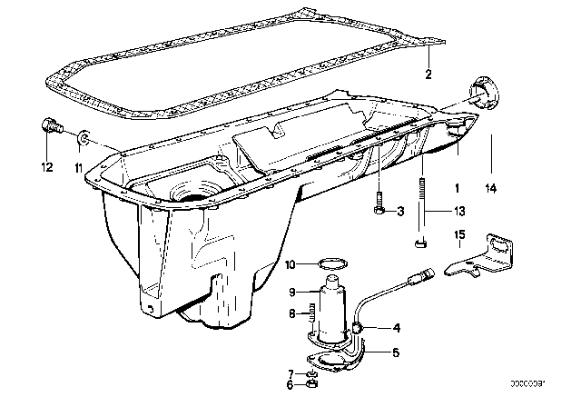 1992 BMW 735i Levelling Switch Diagram for 12611276183