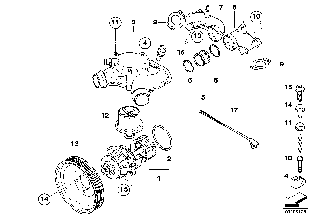 2011 BMW M3  Connector Diagram for 11537838208