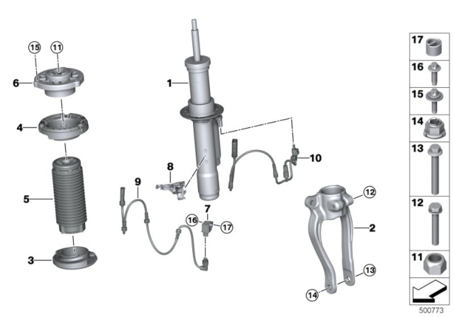2020 BMW 840i xDrive Gran Coupe  Bracket, Left Diagram for 37106882179