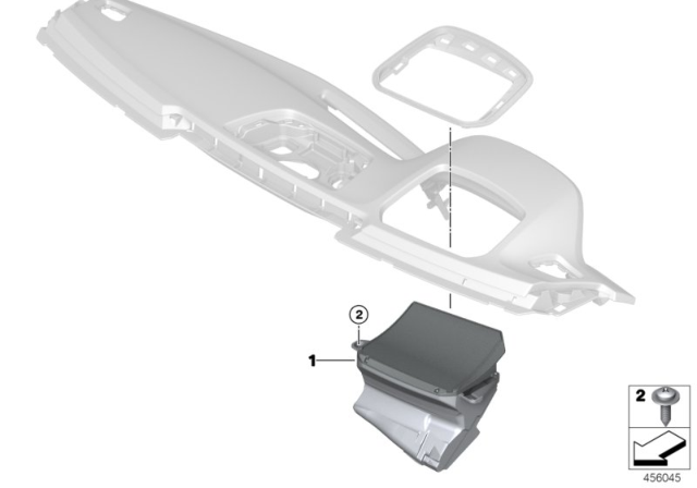 2019 BMW X4  HEAD-UP DISPLAY Diagram for 62308784909