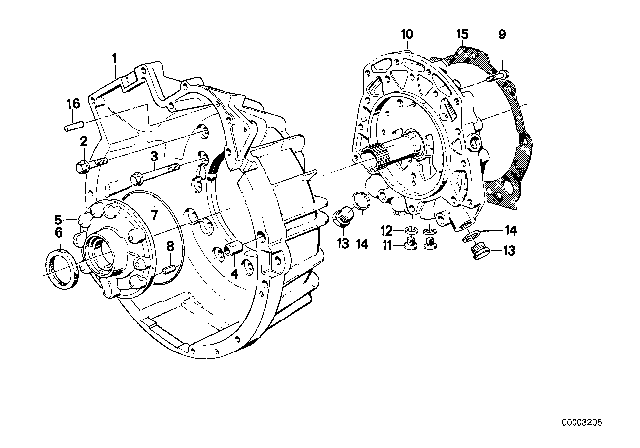 1988 BMW 750iL  Sleeve Diagram for 24311218659